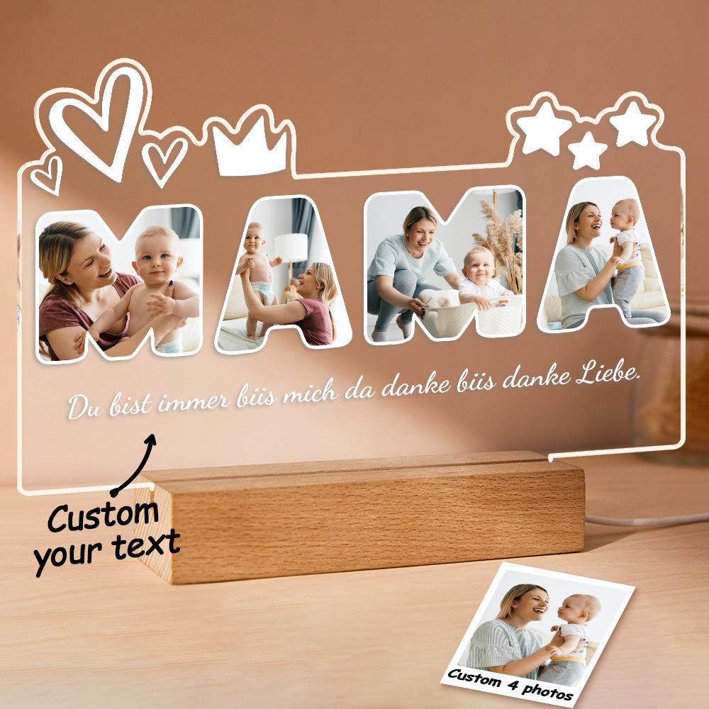 Mama Photo Night Lamp