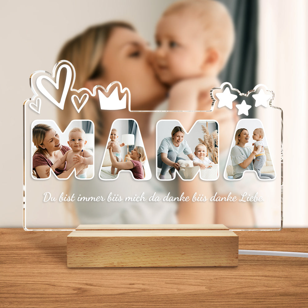 Mama Photo Night Lamp