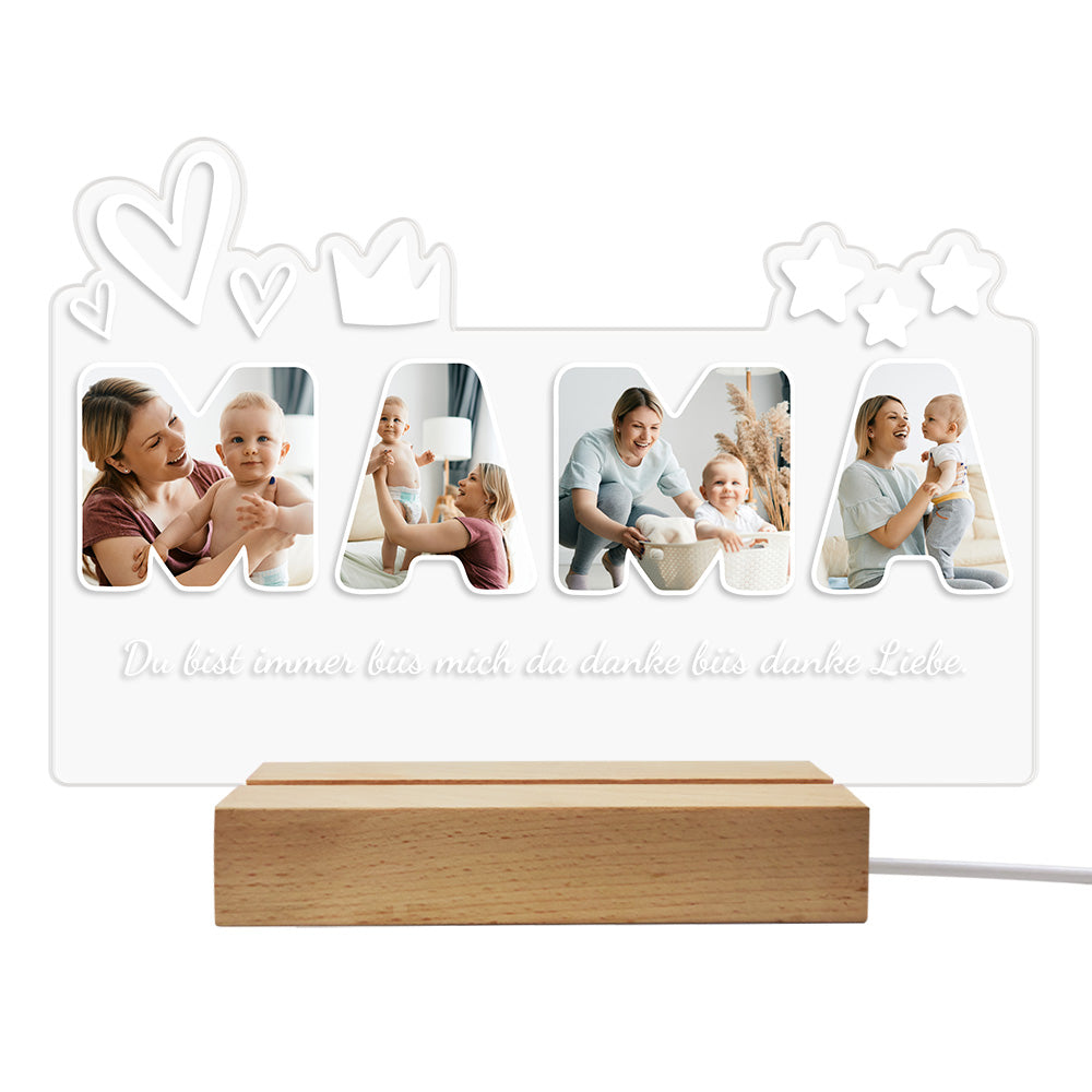 Mama Photo Night Lamp