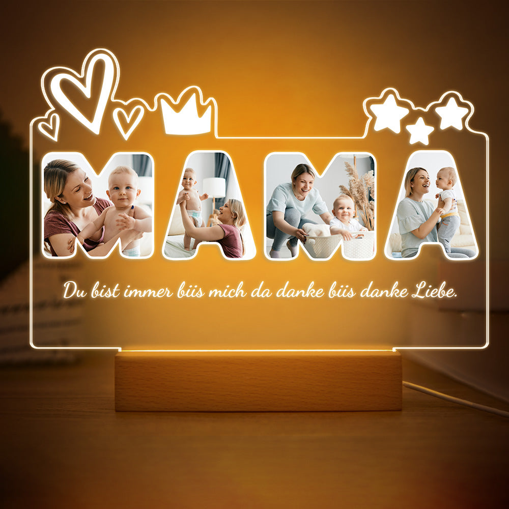 Mama Photo Night Lamp
