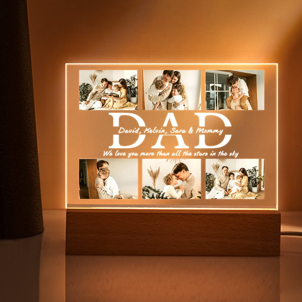 Father’s Day Photo Lamp