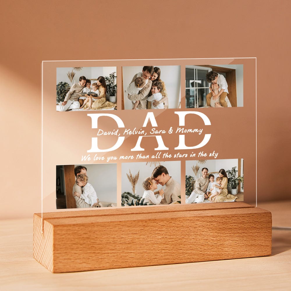 Father’s Day Photo Lamp