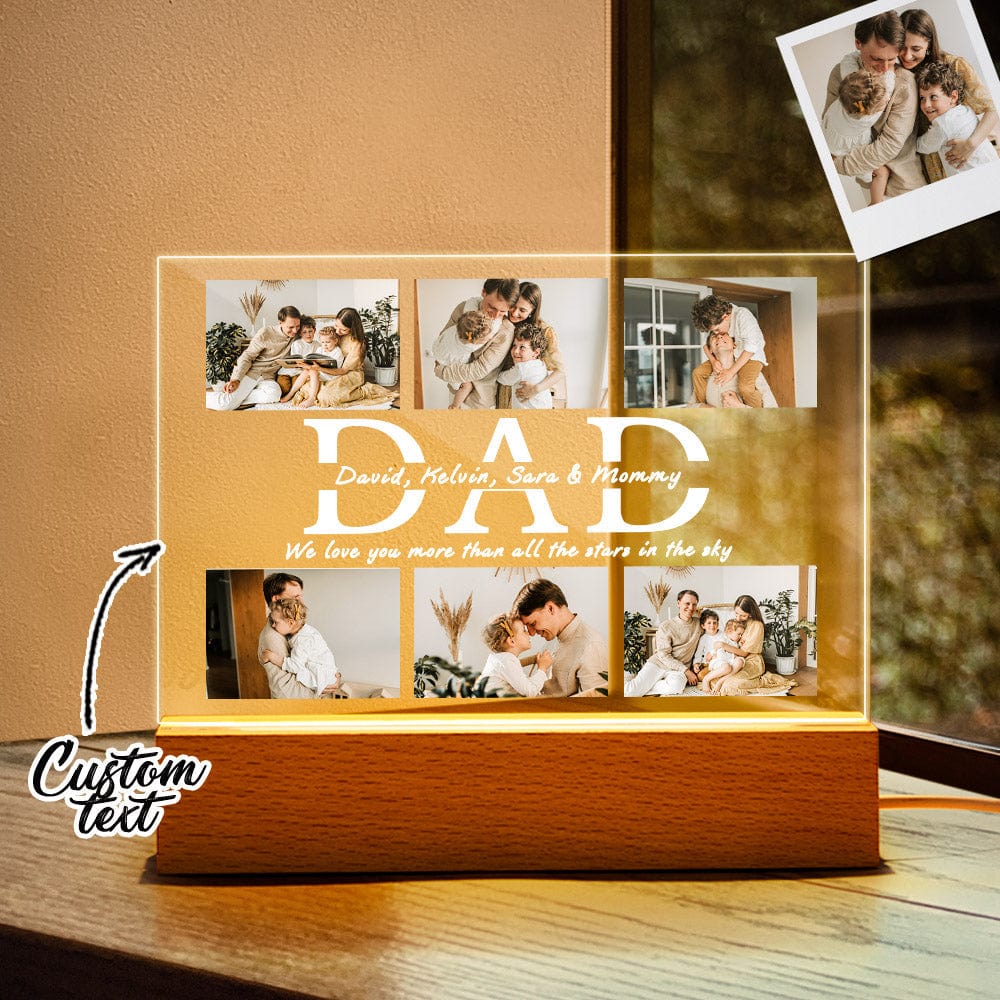 Father’s Day Photo Lamp