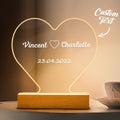 Heart Shape Night Light