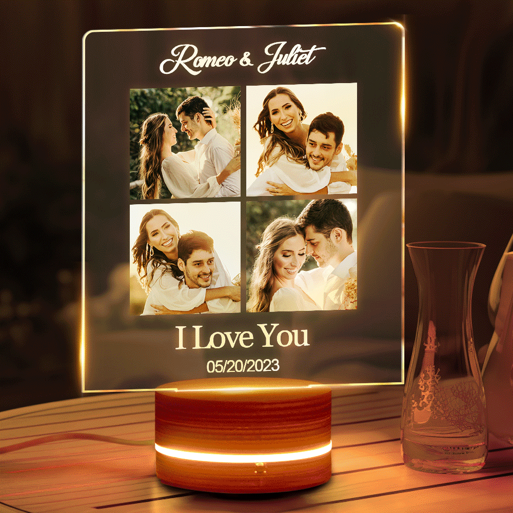 Engraved Picture Night Lamp