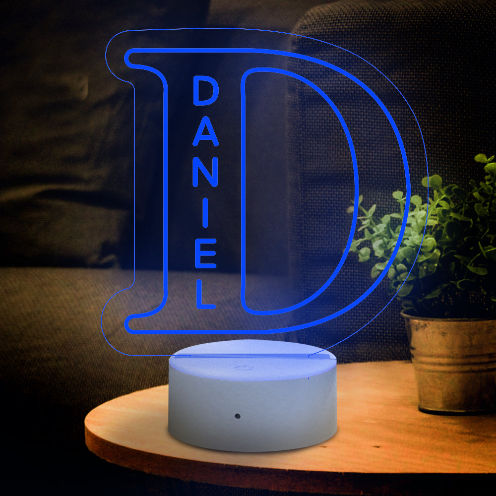 A-Z Letter Night Light