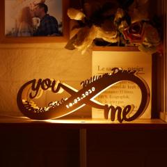 Infinity Wood Night Lamp