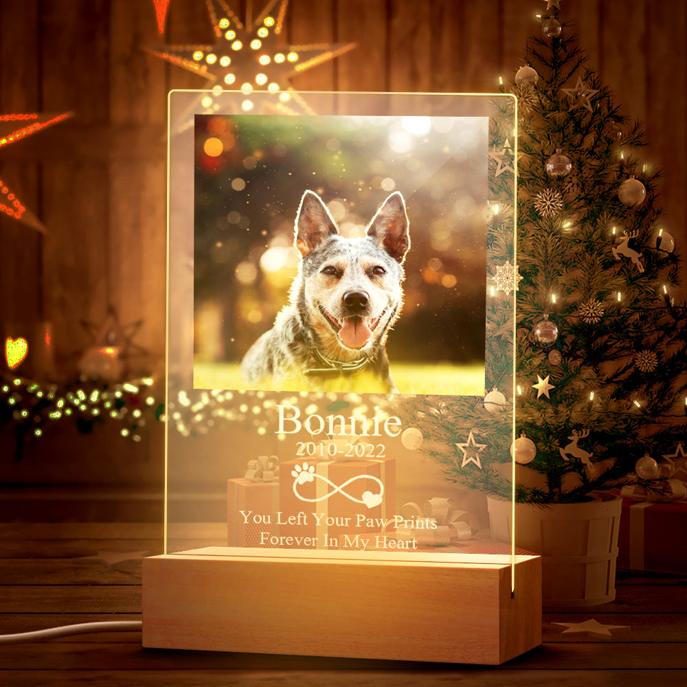 Pet Dog Memorial LED Lamp
