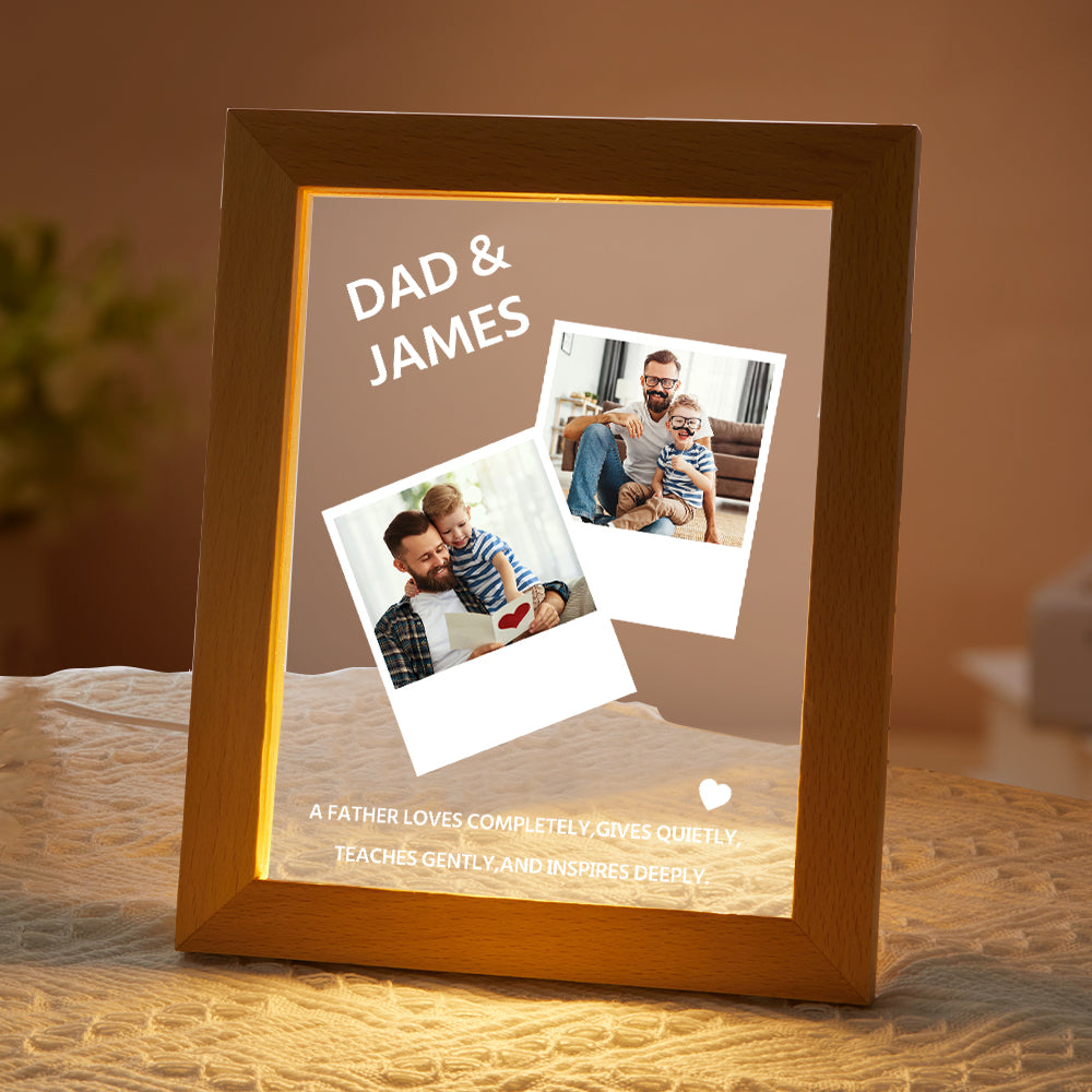 Dad Photo Night Lamp