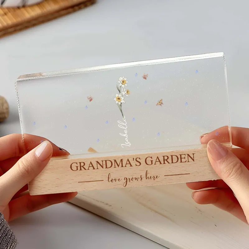 Grandma Flower LED Night Light