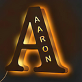 Wooden Letter Night Light