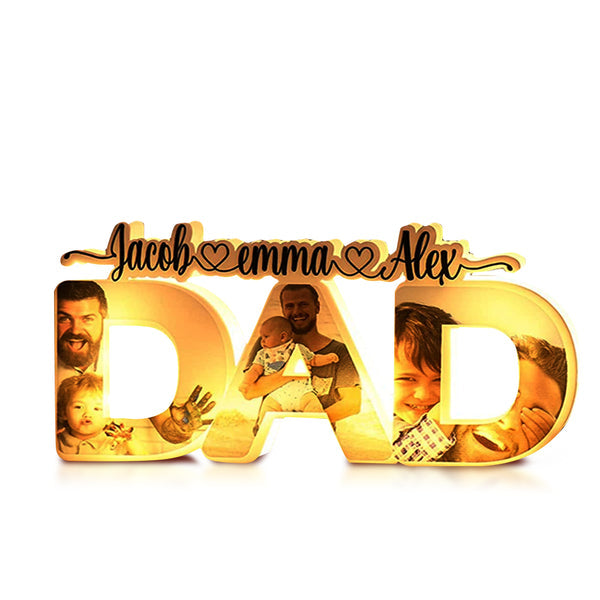 Father’s Day Family Night Lamp