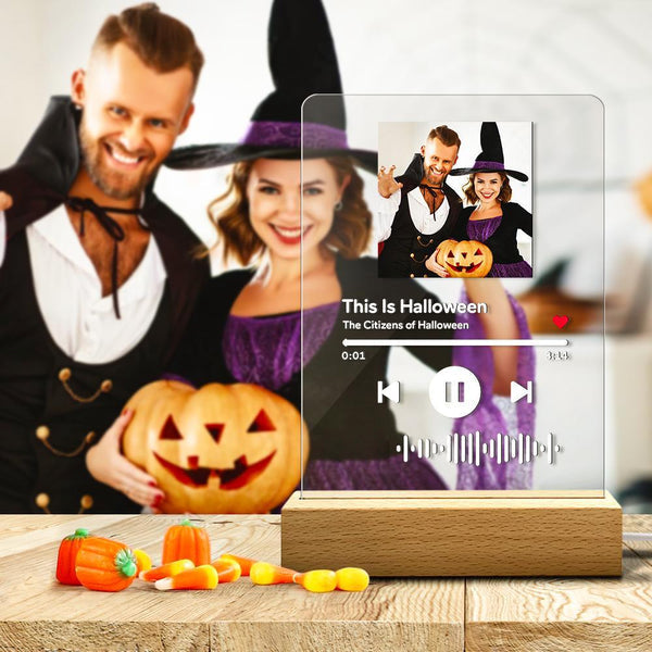 Scannable Music Plaque Night Light