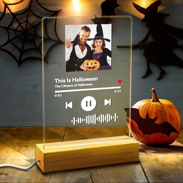 Scannable Music Plaque Night Light