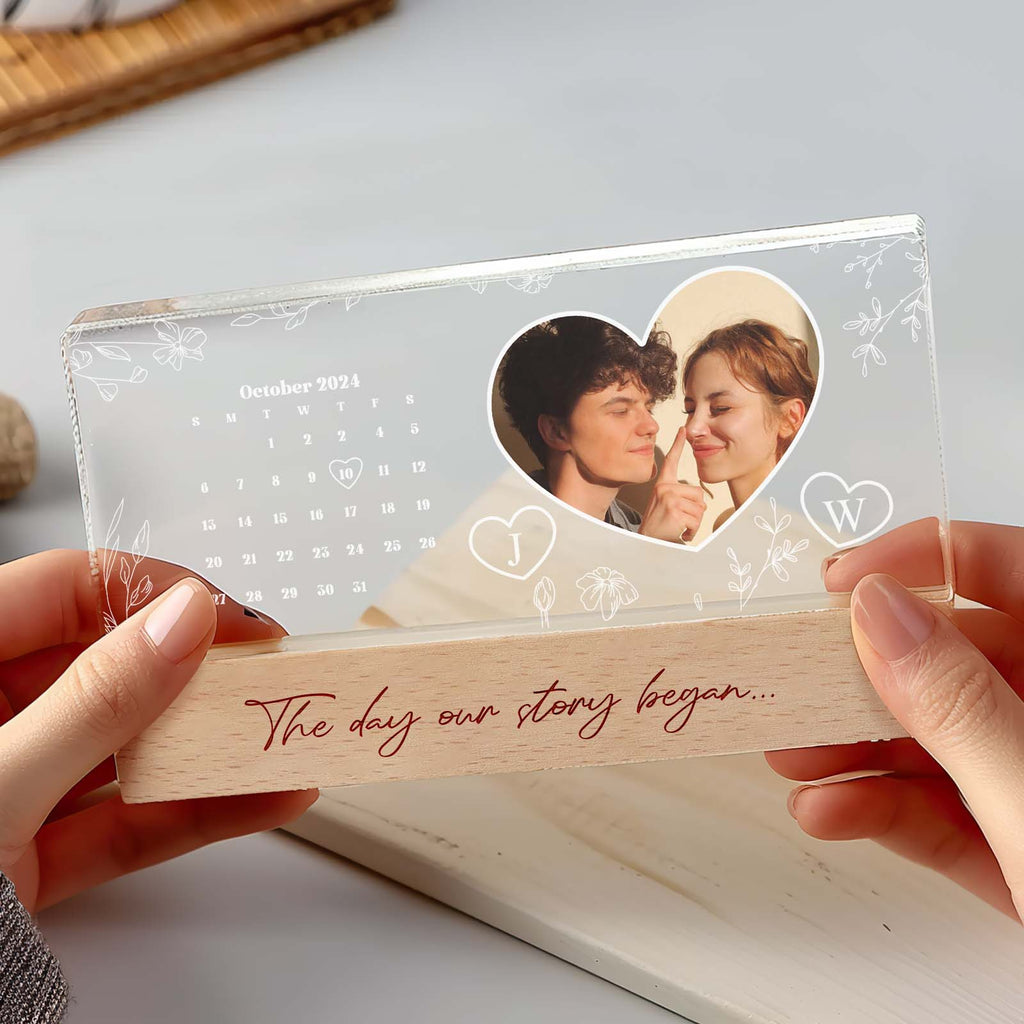 Calendar Photo Night Light